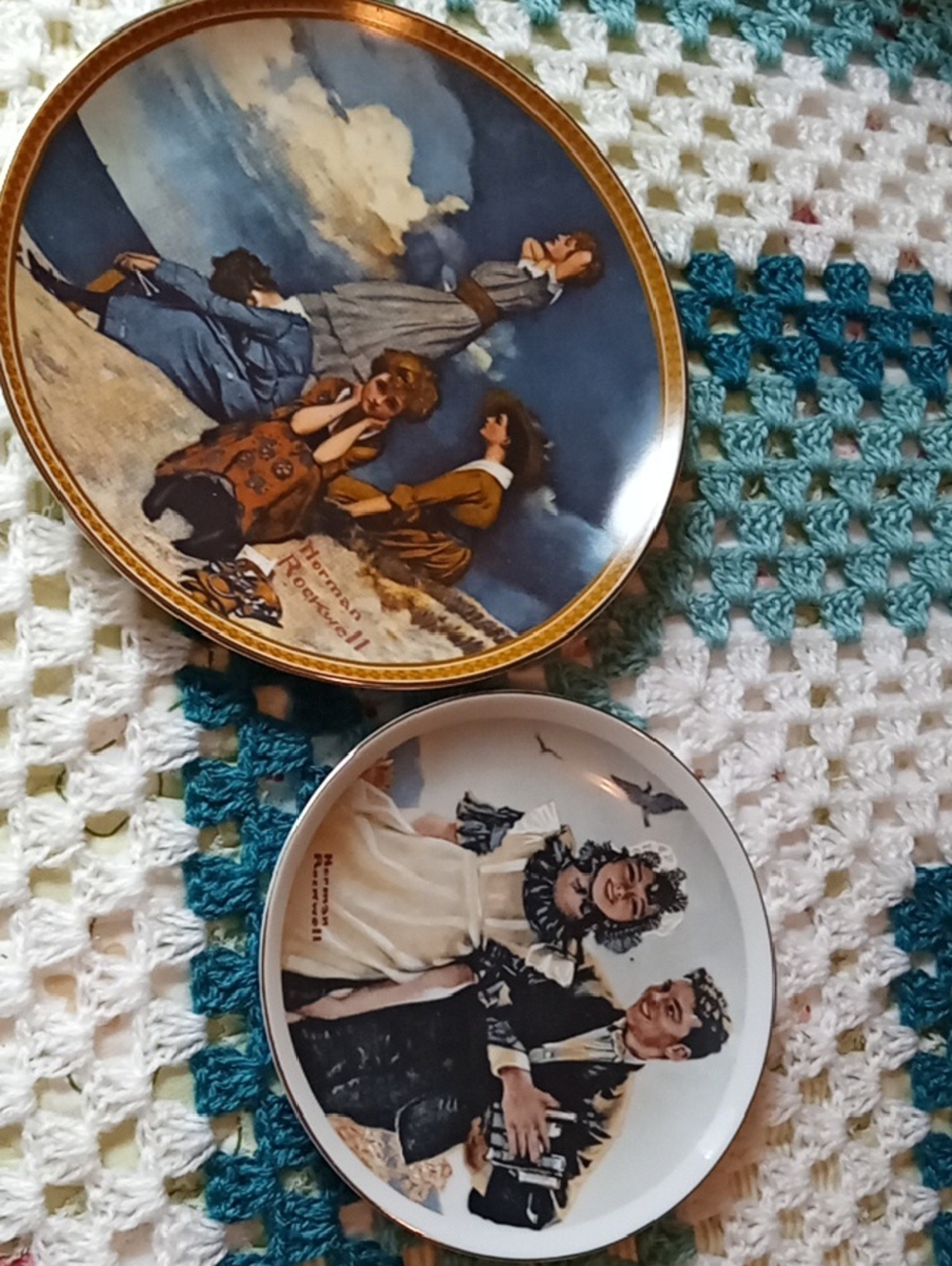 Norman Rockwell Plates
